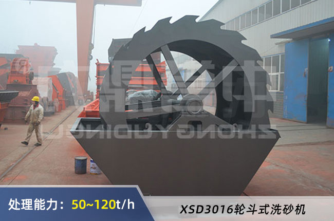 XSD3016輪式（shì）洗砂機