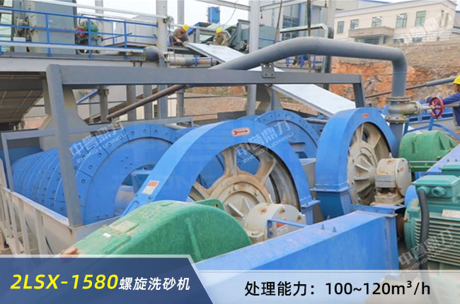2LSX1580双螺旋洗砂机