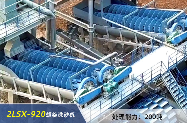 2LSX-920双螺旋洗（xǐ）砂机