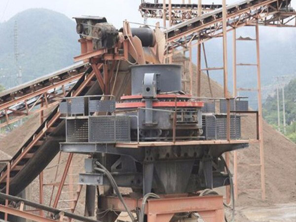 双转子制（zhì）砂机使用现场