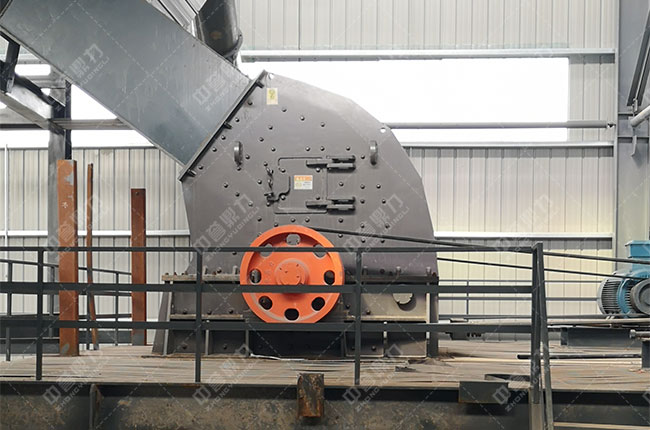 時產500噸錘式破碎機