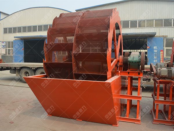 輪（lún）鬥式洗砂機實拍圖展示3