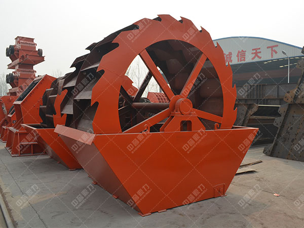 輪鬥式洗砂機實（shí）拍圖展示（shì）