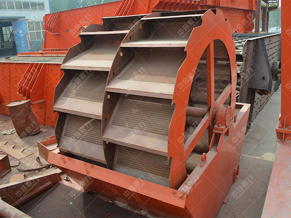 輪鬥式洗砂機實（shí）拍圖展示4