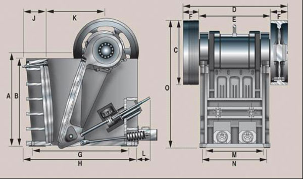 花崗岩破碎機結構
