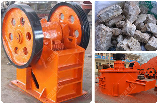 方解石(shí)顎式破碎機