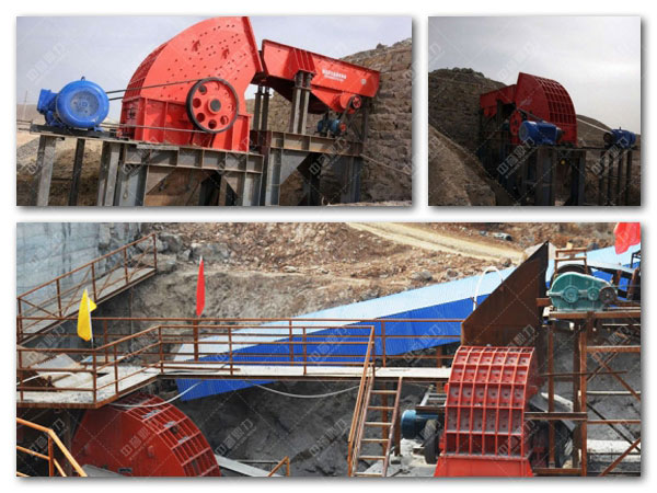 锤式矿石(shí)粗破设备