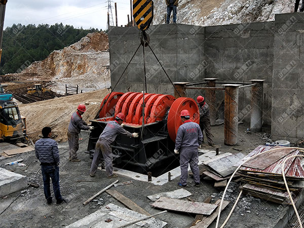 礦山破碎機安裝