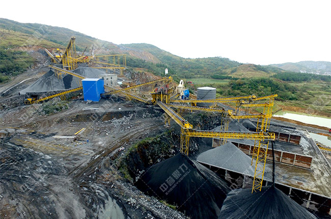 河卵石製砂機生產線