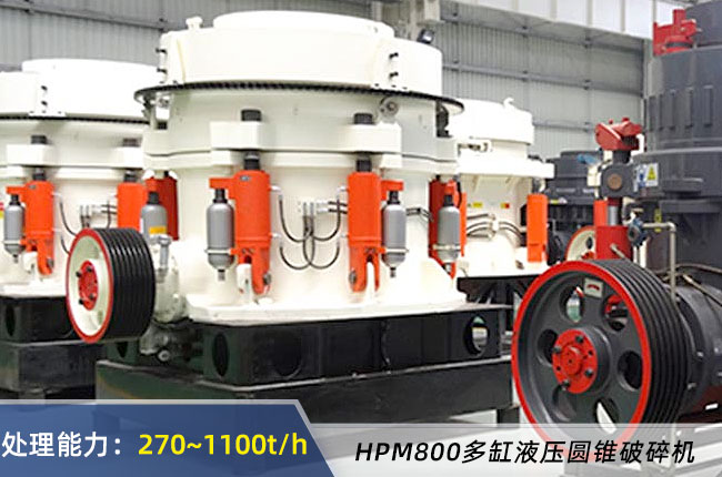 HPM800多缸液壓圓錐破