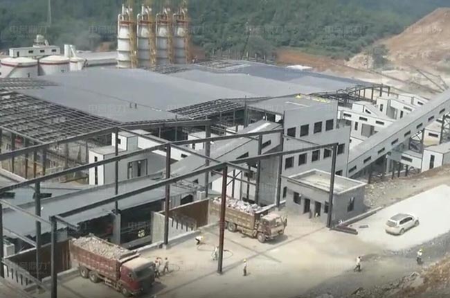 江瑞礦業年（nián）產700萬噸砂（shā）石料加工生產線