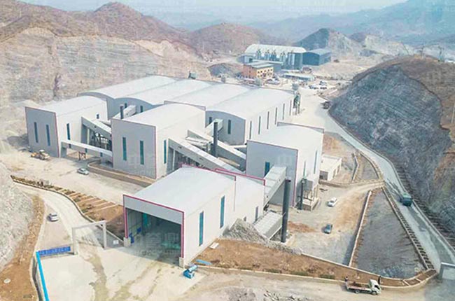 盛奇達建材（cái）年產300萬噸（dūn）白雲岩砂（shā）石骨料項目