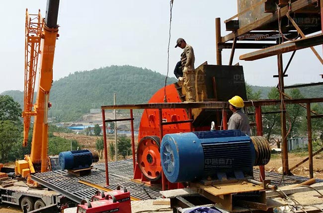 貴州中磊城投建（jiàn）材建築骨料（liào）生產線