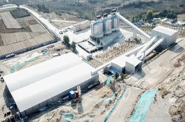 山東潤碩（shuò）經貿石料廠破碎篩分除塵方案
