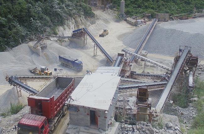 廣西順晟建材時產600噸機製砂生產線