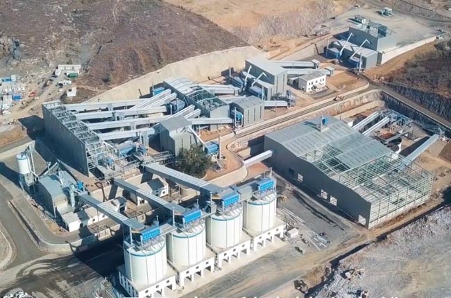 天利建材时产2500吨砂石骨料生产线