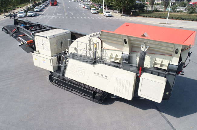 移動錘式（shì）破碎機