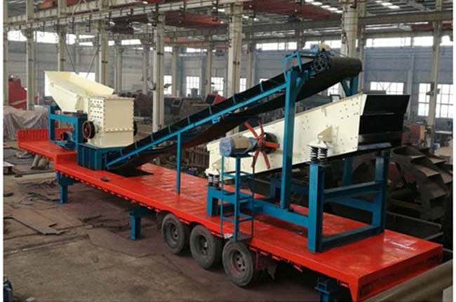 移動式人工製砂機器