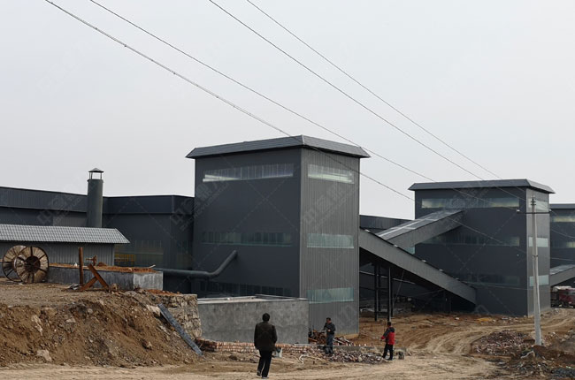 河南登封丰周建材时产700吨环保（bǎo）石子生产线