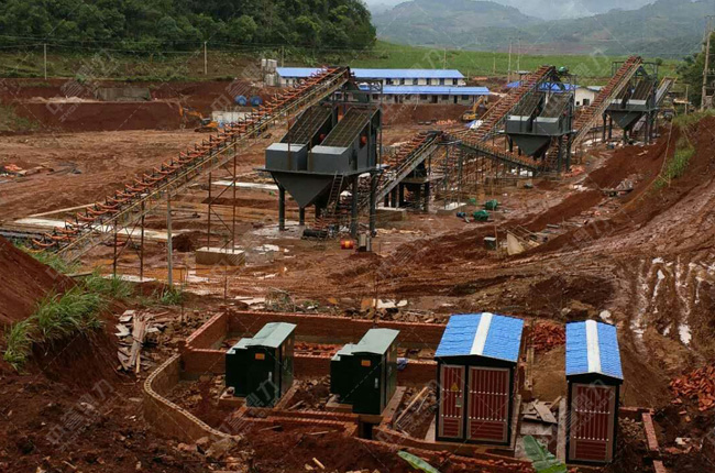 雲南普洱（ěr）市椿林礦業時產700噸石子生產線
