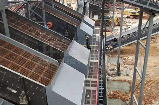 湖南合達（dá）建材年產300萬噸機製砂廠