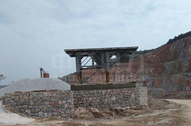 湖南娄底世瑞建材时产400吨的（de）砂石料场生产线